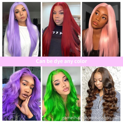 2021 New 40 inch 613 full lace human hair wig pre plucked HD 613 cuticle aligned blonde front lace wigs for black women